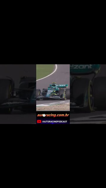 ASTON MARTIN AMR22 EM AÇÃO NA PISTA | F1 2022 #Shorts