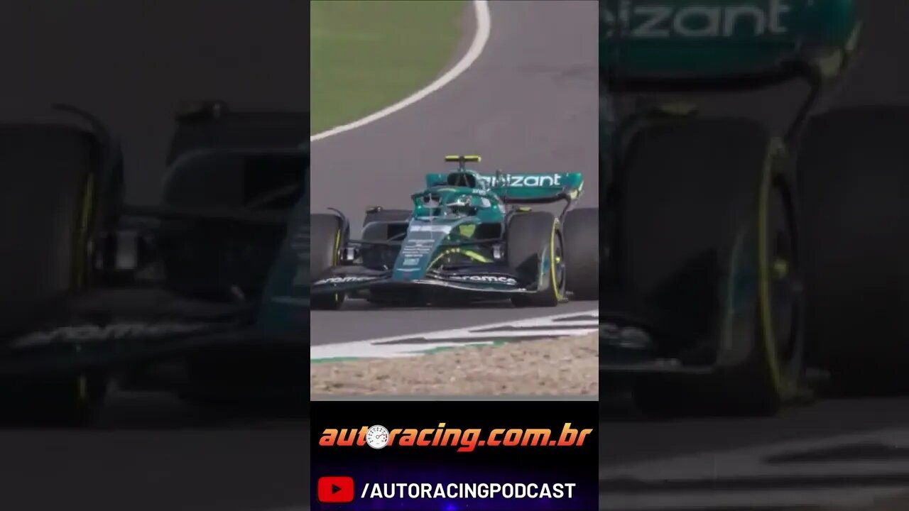 ASTON MARTIN AMR22 EM AÇÃO NA PISTA | F1 2022 #Shorts