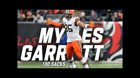 Myles Garrett's First 100 Career Sacks