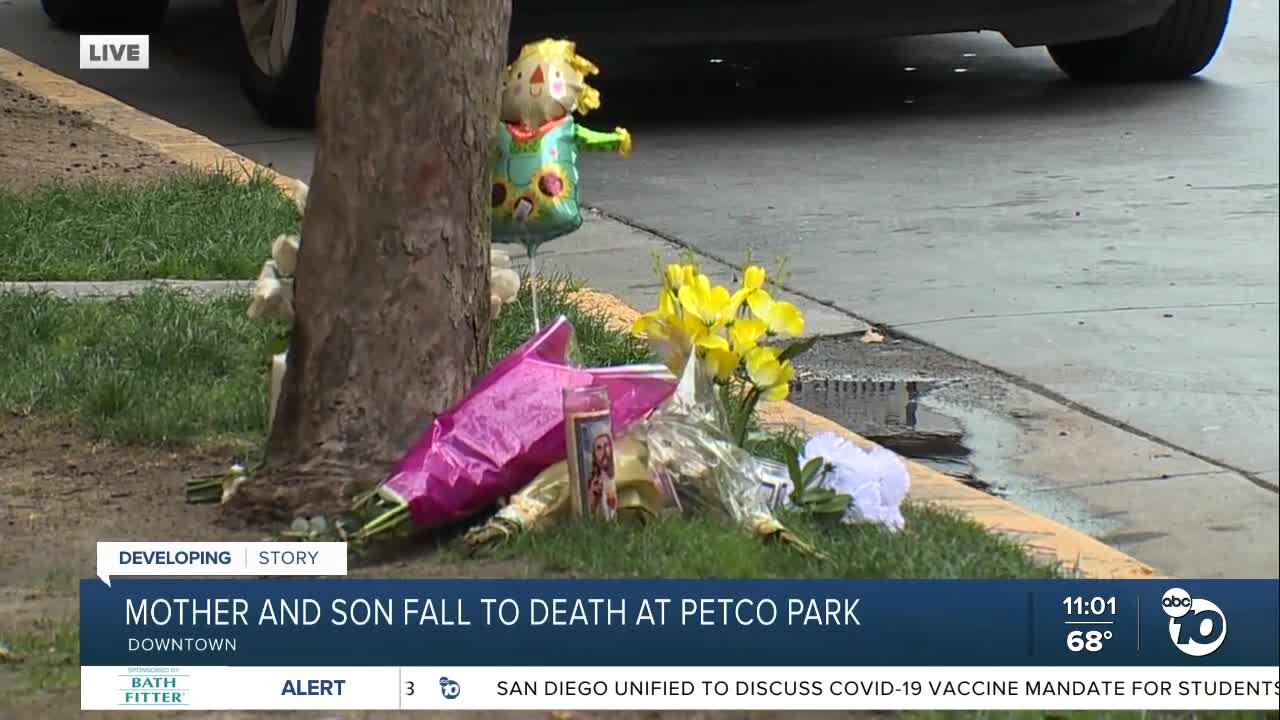 SDPD calling death of mother and son at Petco Park "suspicious"