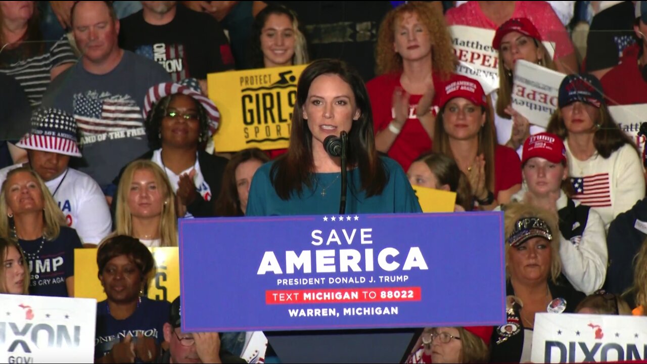 Tudor Dixon Remarks at Save America Rally in Warren, MI - 10/1/22