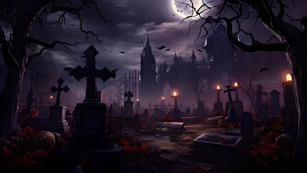 Spooky Halloween Music – Graveyard of Ashes | Haunting, Creepy