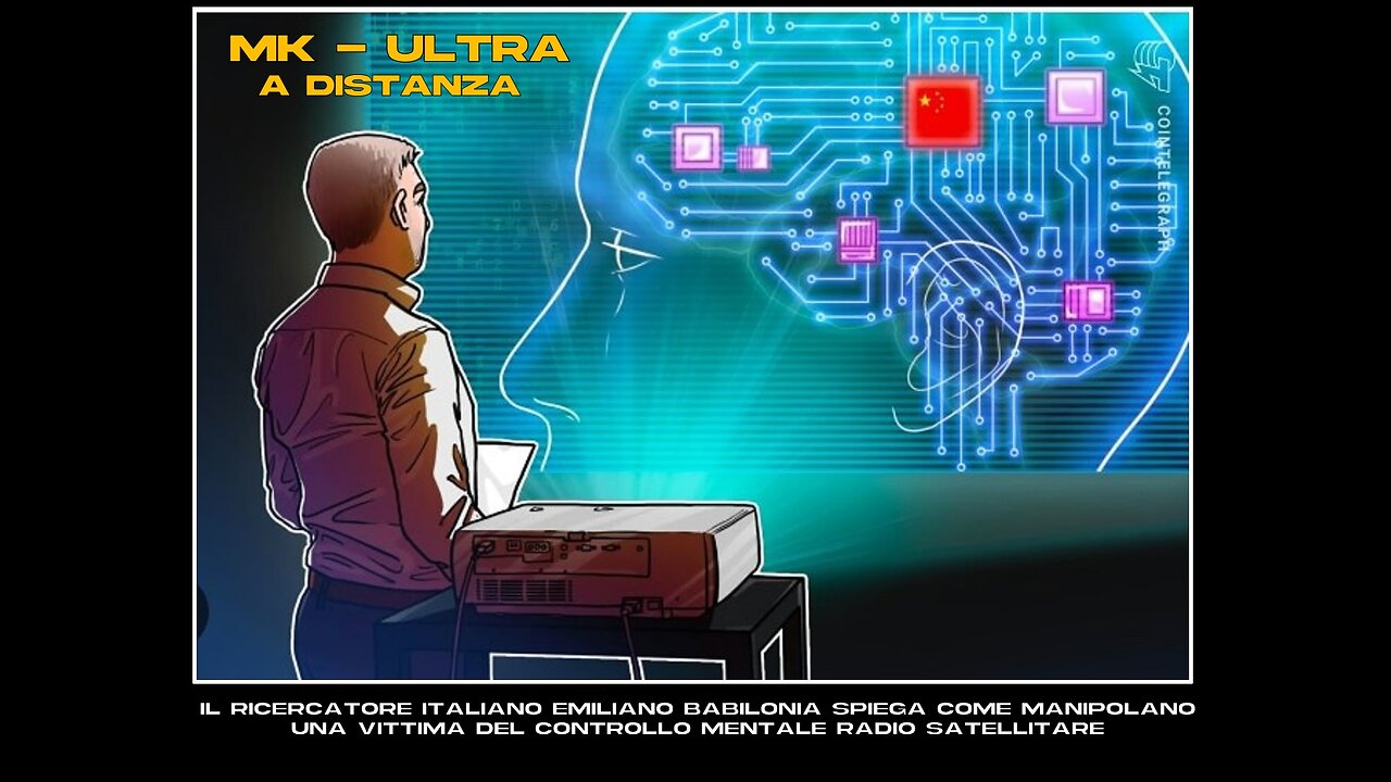 Ricercatore spiega come manipolano una vittima del controllo mentale radio satellitare