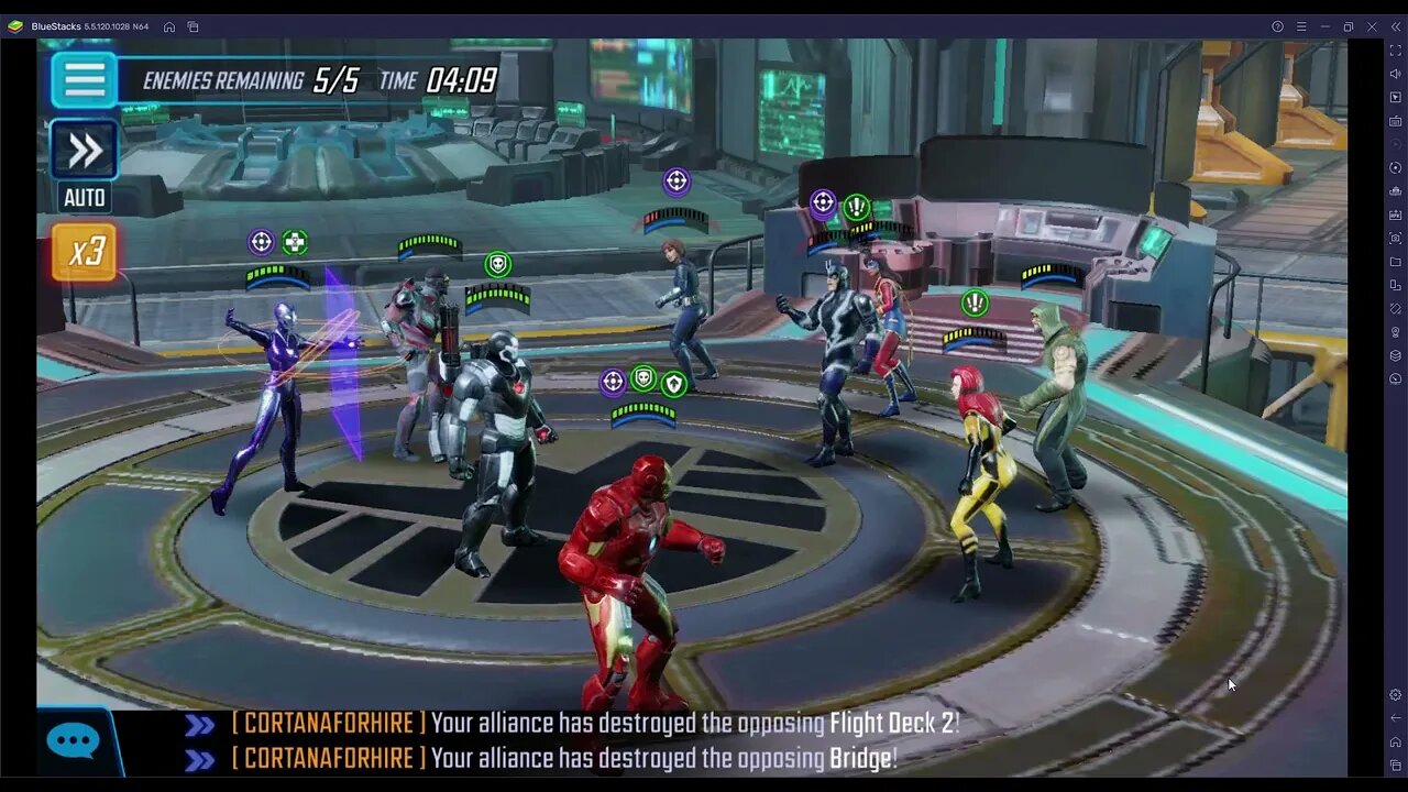 MSF War Live: Power Armor Vs Inhumans