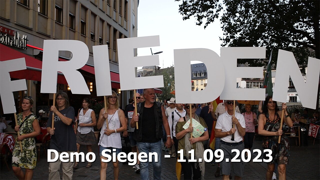 Demo Siegen - 11.09.2023