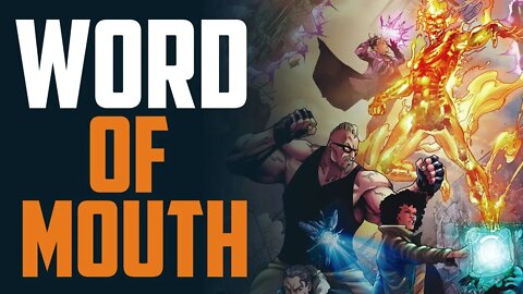 The importance of WORD OF MOUTH in comics + COMPANY MEN closing out!