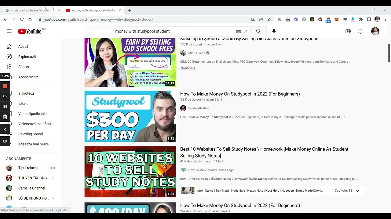 Se fac bani cu Studypool? Partea 2