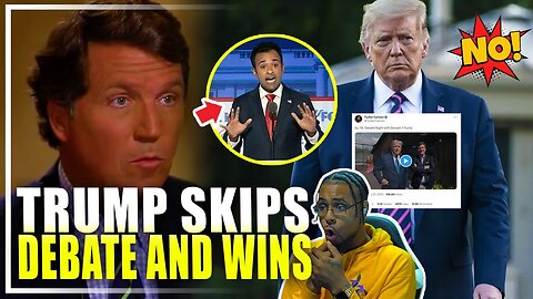 TRUMP'S A SAVAGE FOR THIS!! | TUCKER CARLSON: DEBATE NIGHT WITH DONALD J TRUMP INTERVIEW