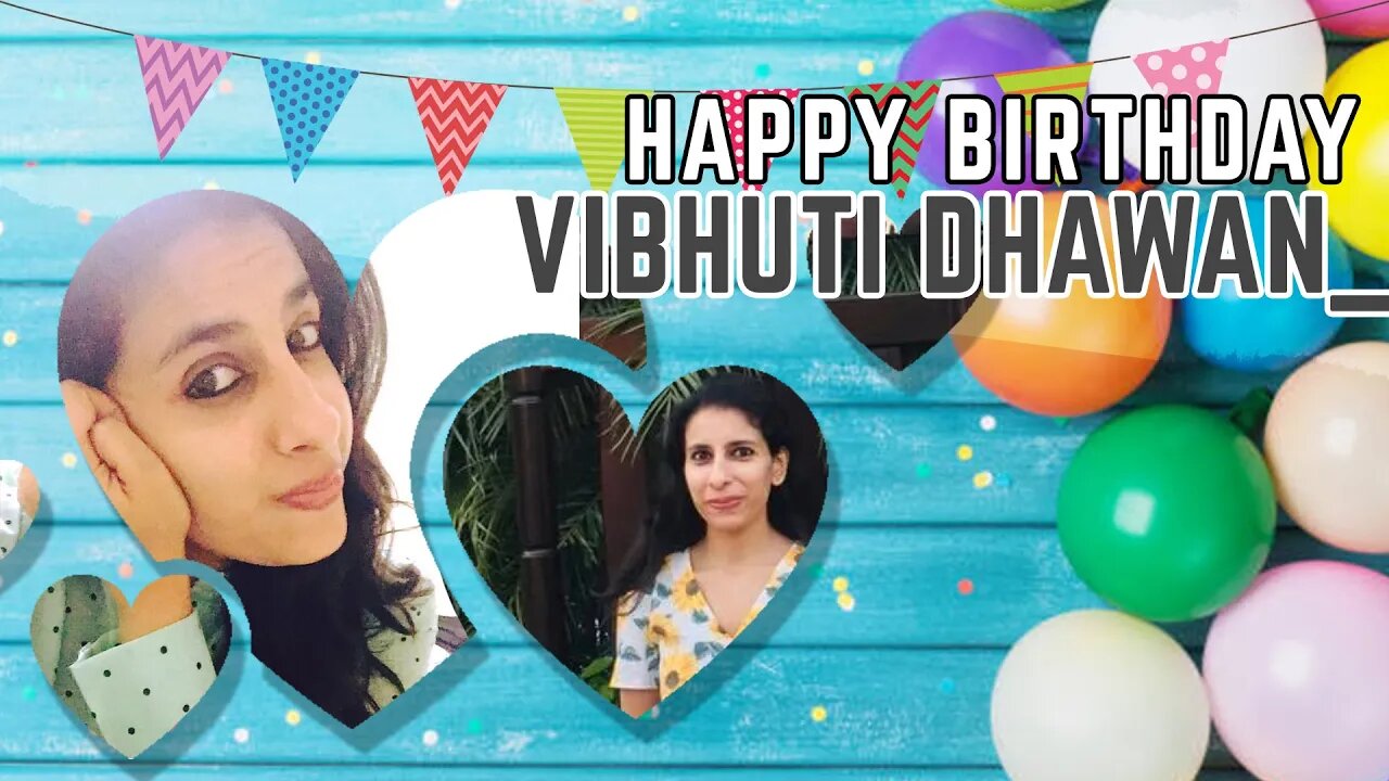 Happy Birthday, Vibhuti Dhawan Ji!