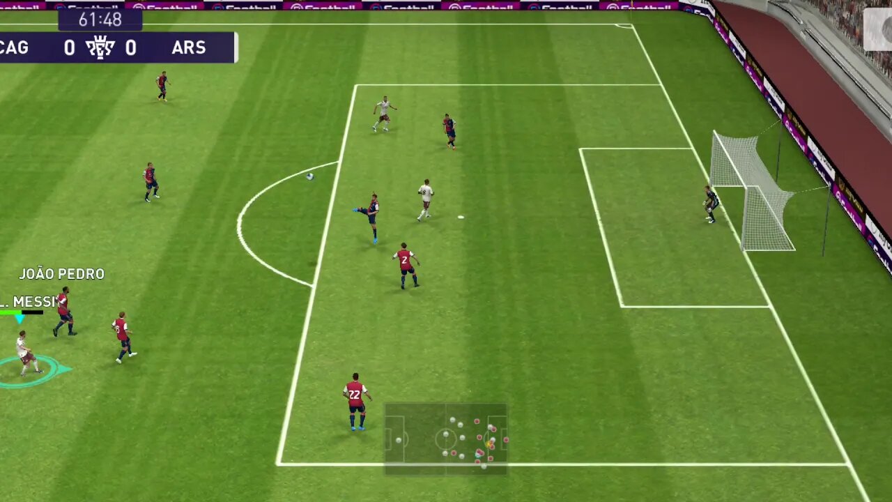 PES 2021: CAGLIARI vs ARSENAL | Entretenimiento Digital 3.0