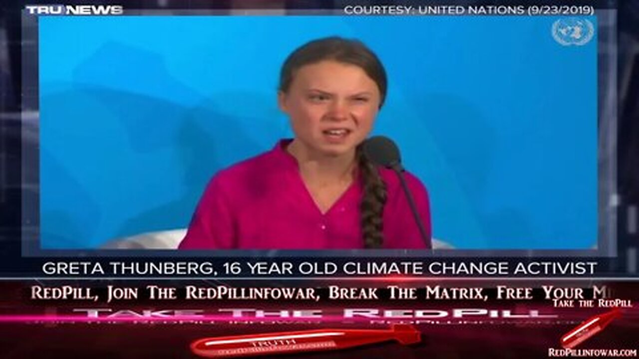 Bombshell Revealing The Great Lies Greta Thunberg Swedish Activist Climate Change is A Relative of the Rothschild