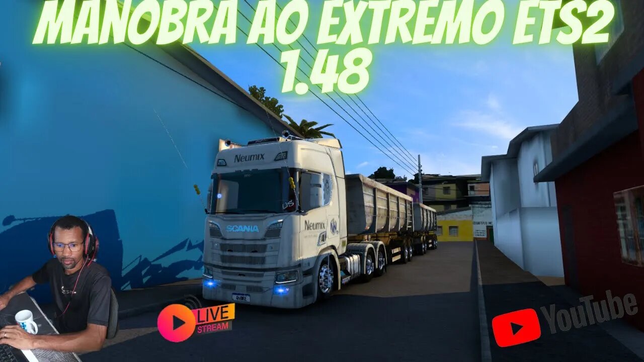 REALIDADE DE UM CAMINHONEIRO COMBOIO - 1.48 #eurotrucksimulator2