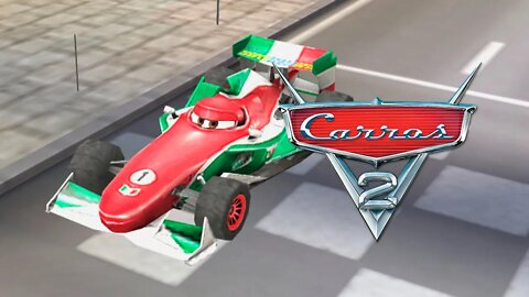 DISNEY CARS 2 (PSP) #7 - Jogando com o Francesco Bernoulli! (PT-BR)