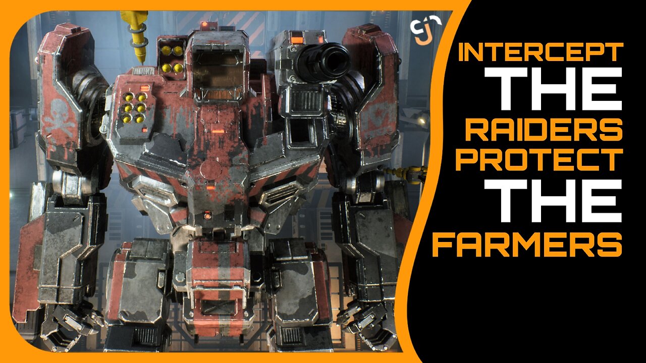 MW5: MERCS - Intercept the Black Inferno - 55T Shadow Hawk