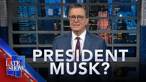 Trump, Musk May Force Gov't Shutdown - Stephen Colbert The Late Show