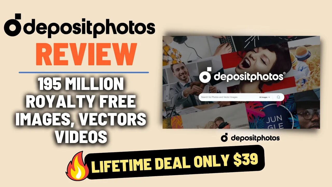 DepositPhotos Lifetime Deal Review | Get Access to 195Million Royalty Free Photos, Vectors, 4K Video