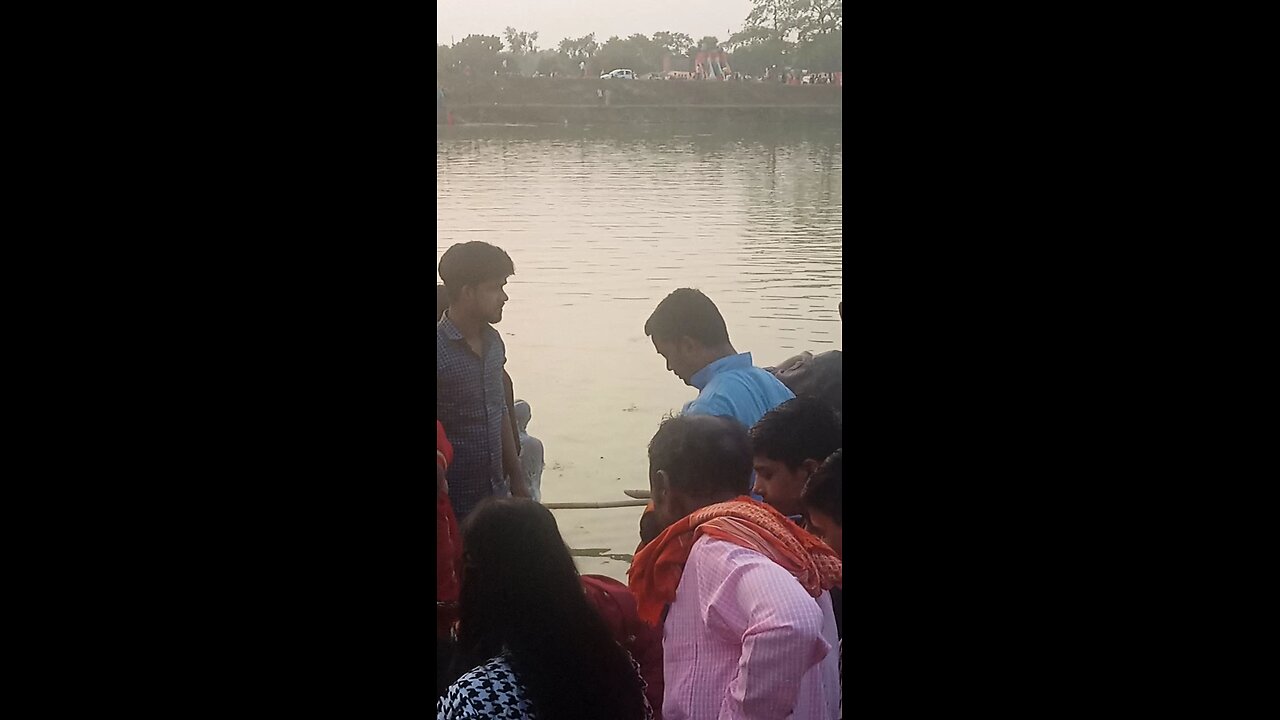 chhath pooja at our home town Nalanda.