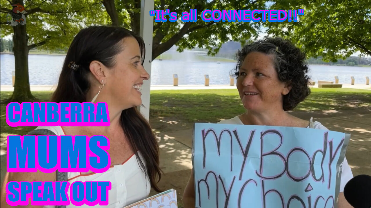 Canberra Mums Speak Out at #ReclaimTheLine Protest Rally