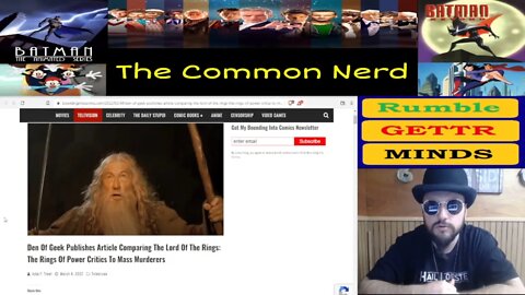 "Fan Site" Den of Geek Compares LOTR Critics to Mass Murderers