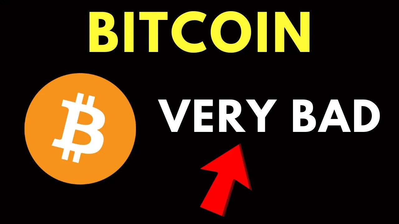 BITCOIN: THIS IS VERY BAD... BTC PRICE PREDICTION - BITCOIN NEWS TODAY - BITCOIN ANALYSIS