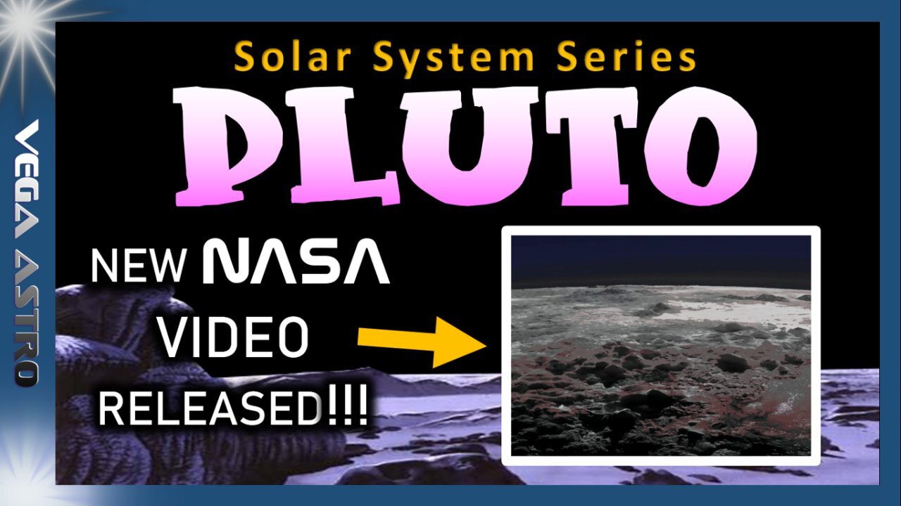 🪐 PLUTO - Fantastic New Video & Image REVEALED!!🪐