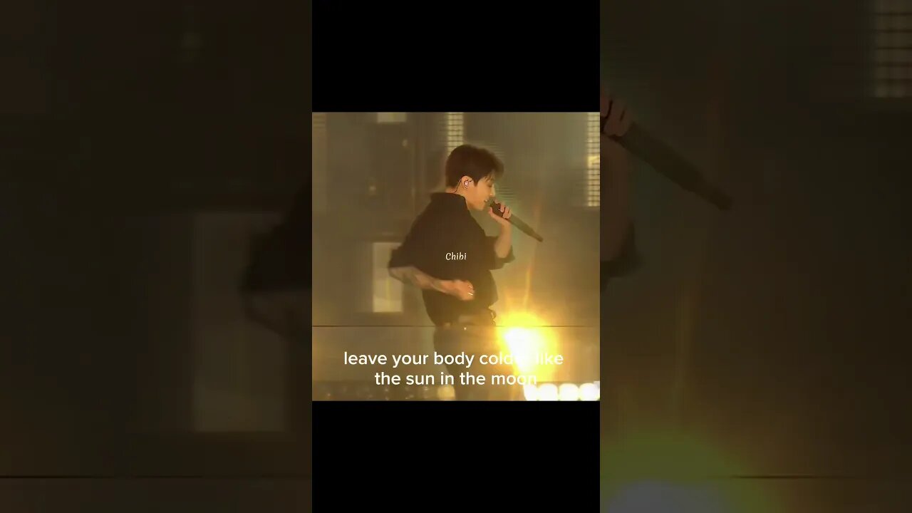 You're glowing like the sun Jungkook ☀️#jungkook #정국 #standingnexttoyou