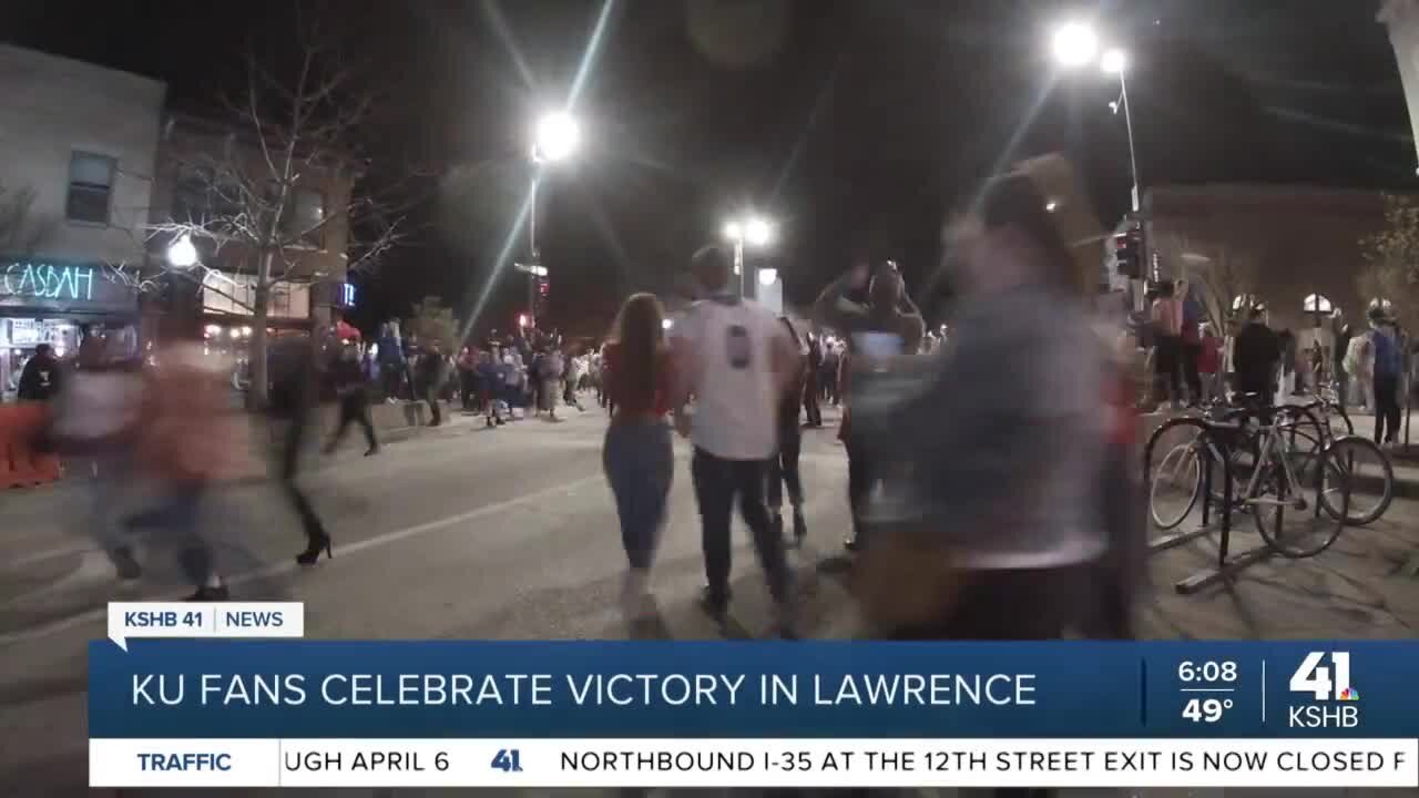 Aftermath of Lawrence celebrations