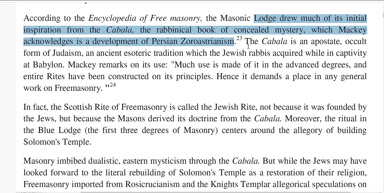 MASONIC JEWRY, MYSTIC ALCHEMY, AND THE CELTIC CHURCH OF THE DRUIDS POSING AS CHRISTIANITY - King Street News