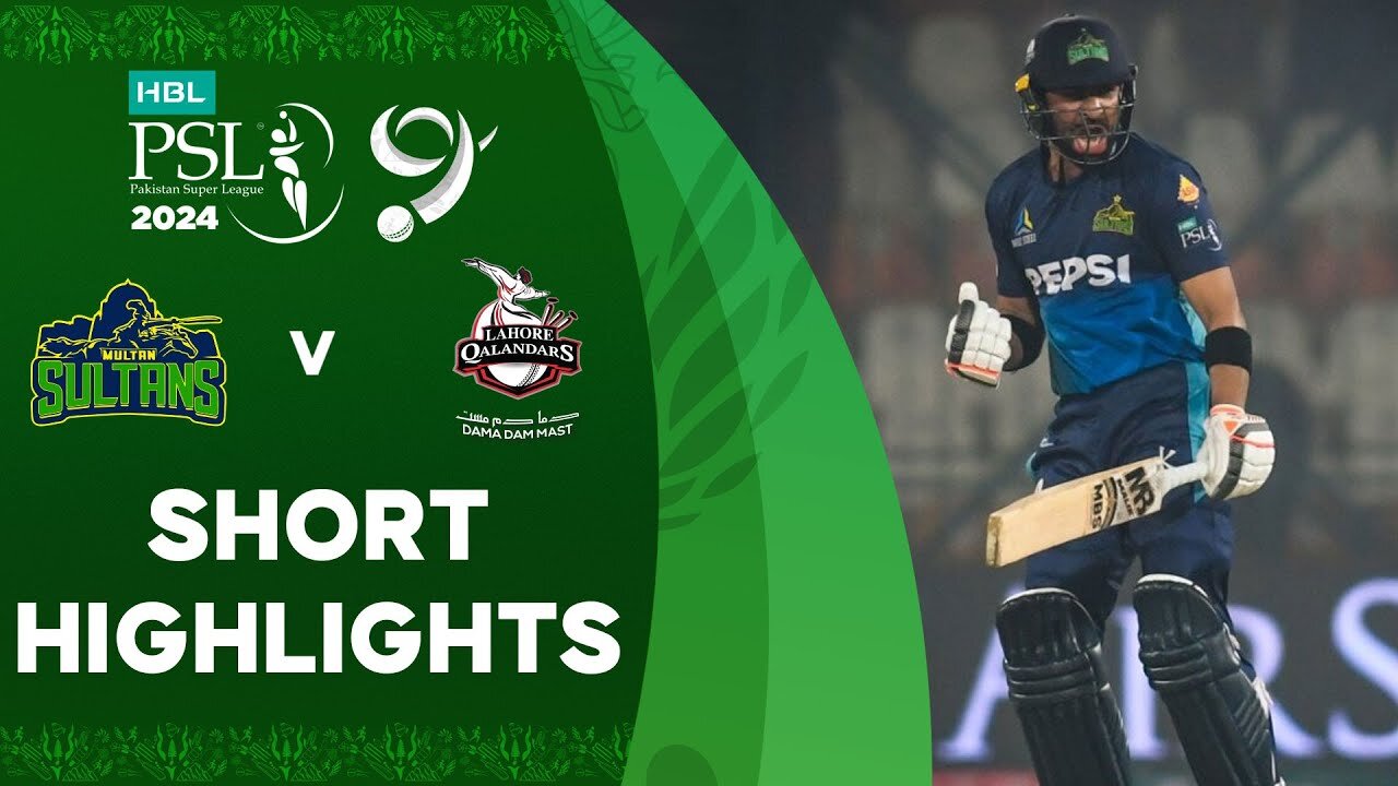 Multan Sultans vs Lahore Qalandars | Match 7 | Short Highlights HBL PSL 9 |