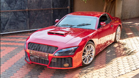Man Builds Sportscar From The Dream Cars Of His Childhood