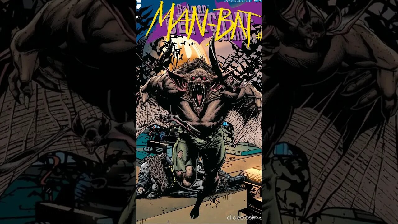 ¿Quién es Man-Bat? Origen del Dr. Kirk Langstrom - Comics Story #shorts #dccomics #short