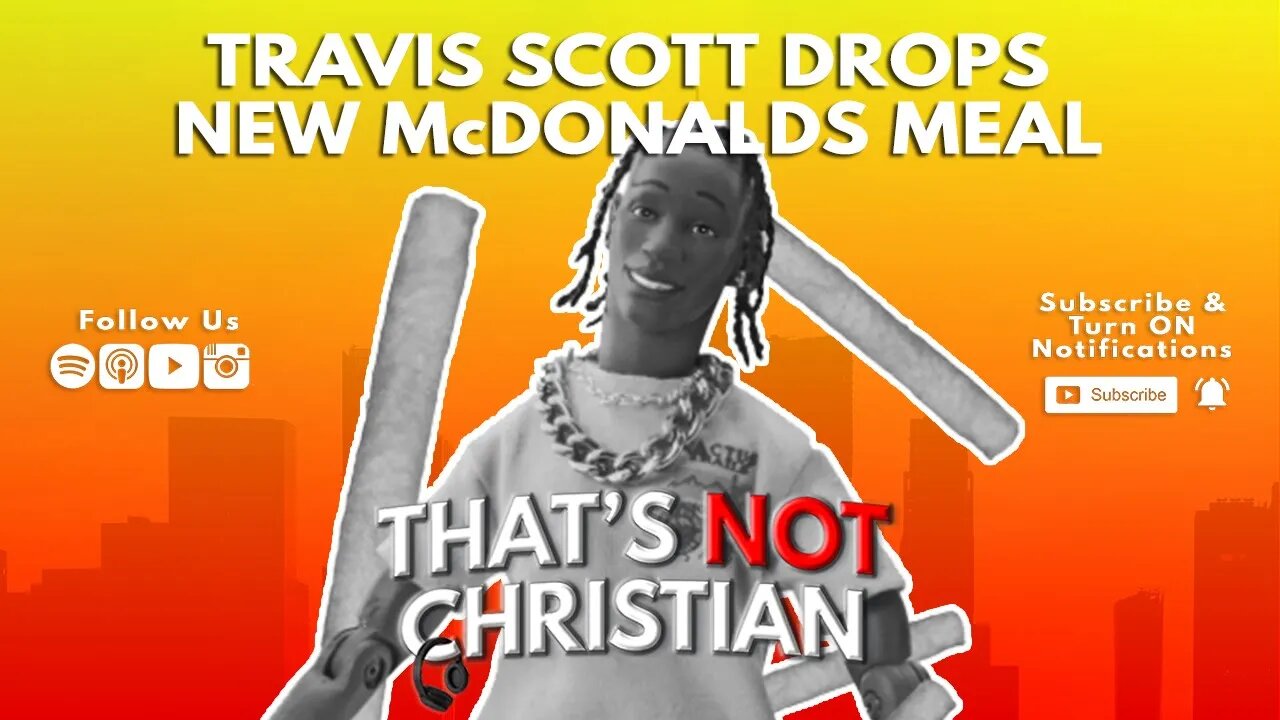 Travis Scott Announces His New Meal at McDonald's