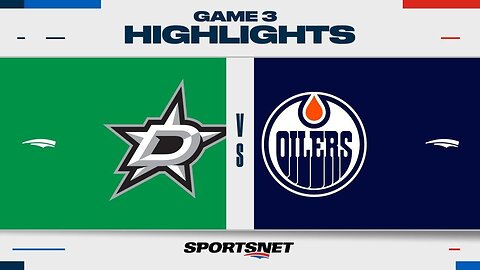 NHL Game 3 Highlights | Stars vs. Oilers - May 27, 2024