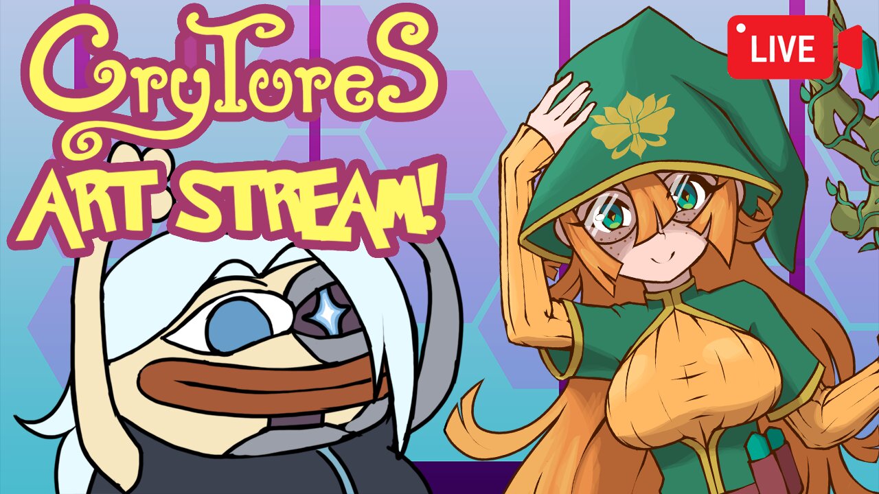Opening Keyforge and Illustrating Crytures __〆(°∀* )ノ