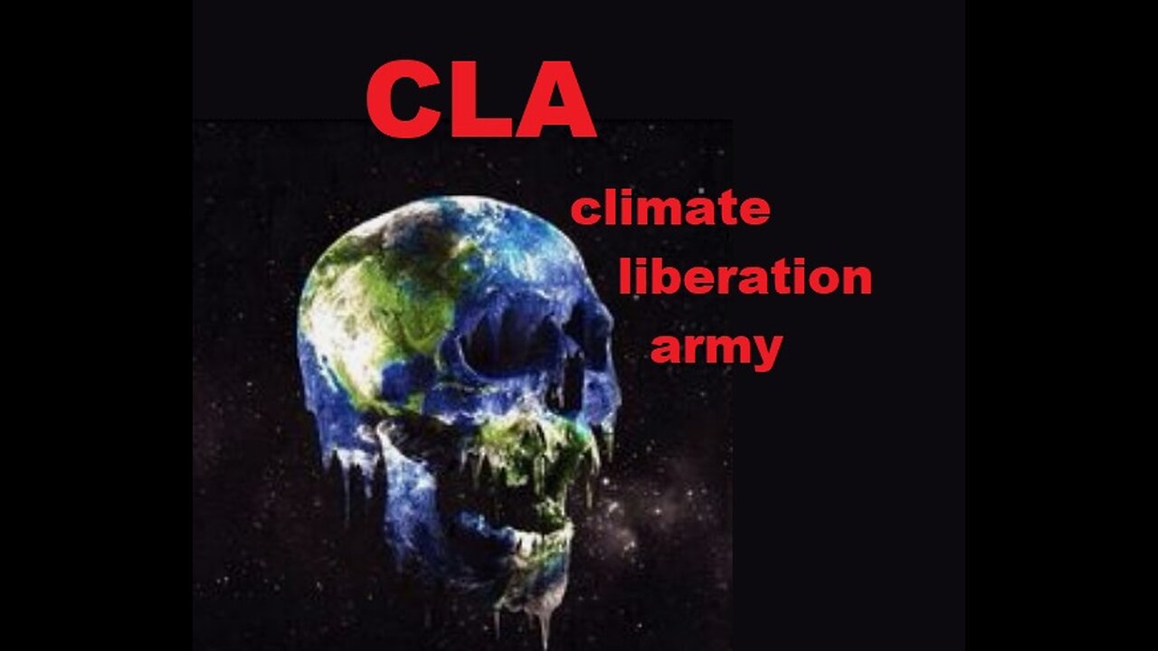 Media SILENT about the CLA Climate Liberation Army terror group - derailments, bombings..