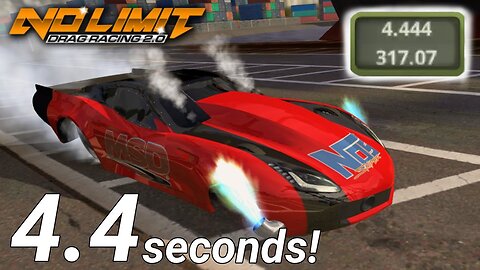 4.4 Seconds Pro Mod Corvette Tune! Division X Update | No Li