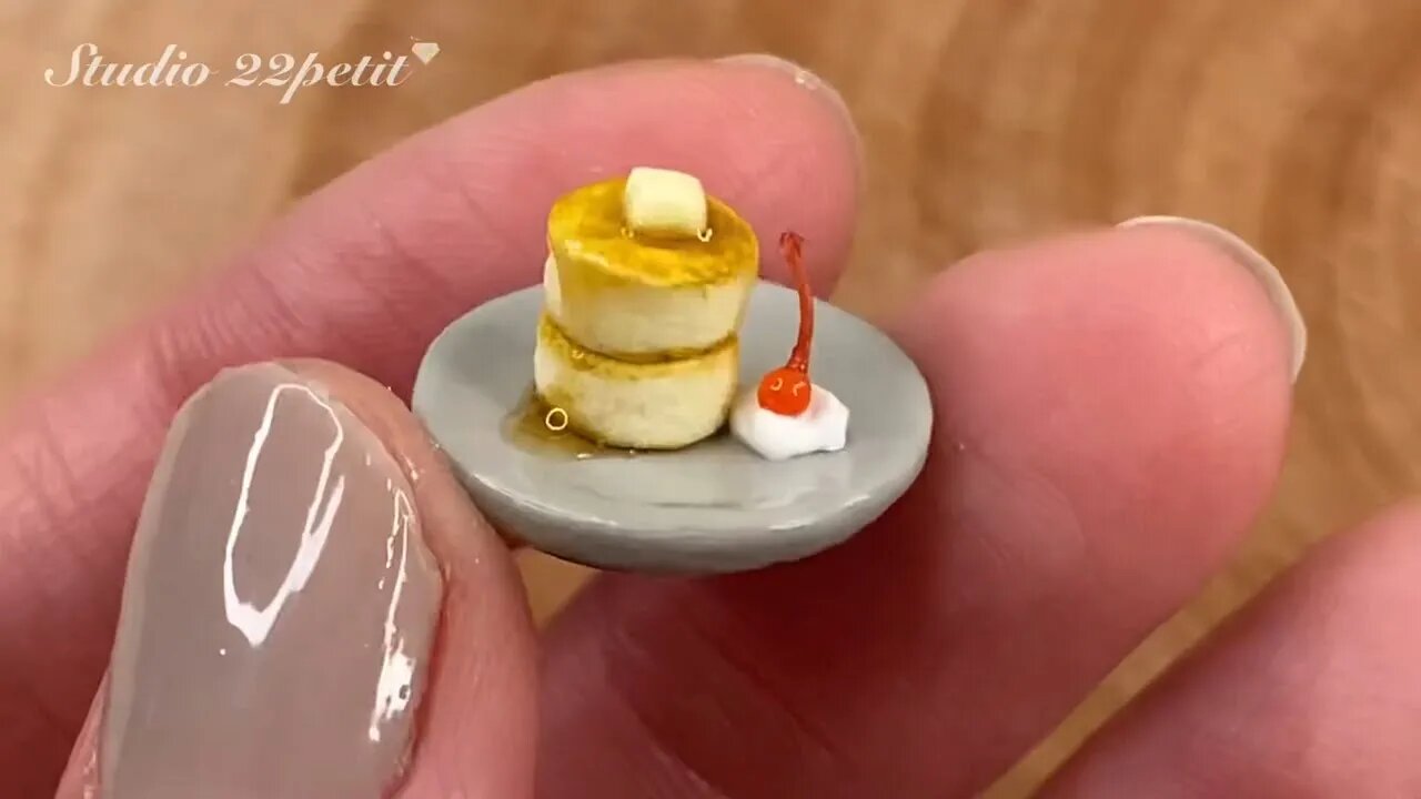MINIATURAS DE COMIDA - PANQUECAS ENCANTADORAS