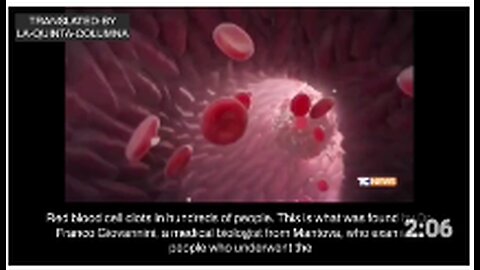 Dr Franco Giovannini, medical biologist analyses the blood of vaccinated people