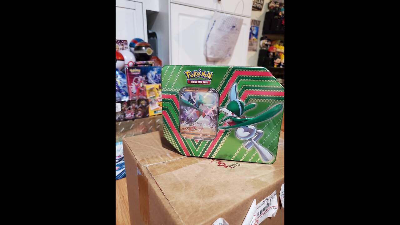 pokemon hidden potential gallade tin opening