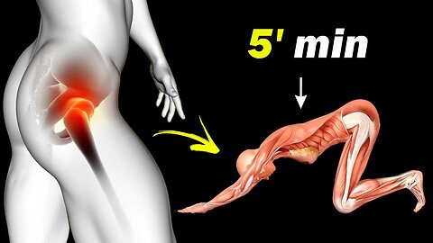 5 Minutes of Stretching Exercises that will save you from Hip and Lumbar pain.