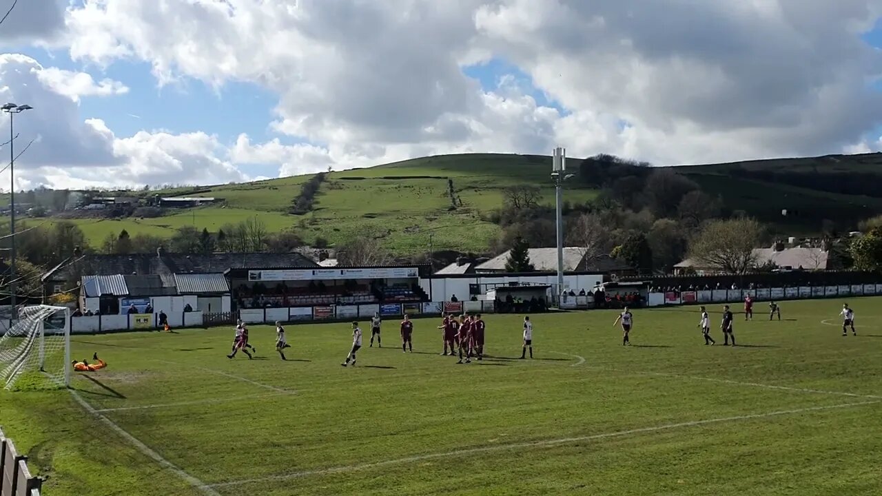 Bacup Borough Free Kick goal