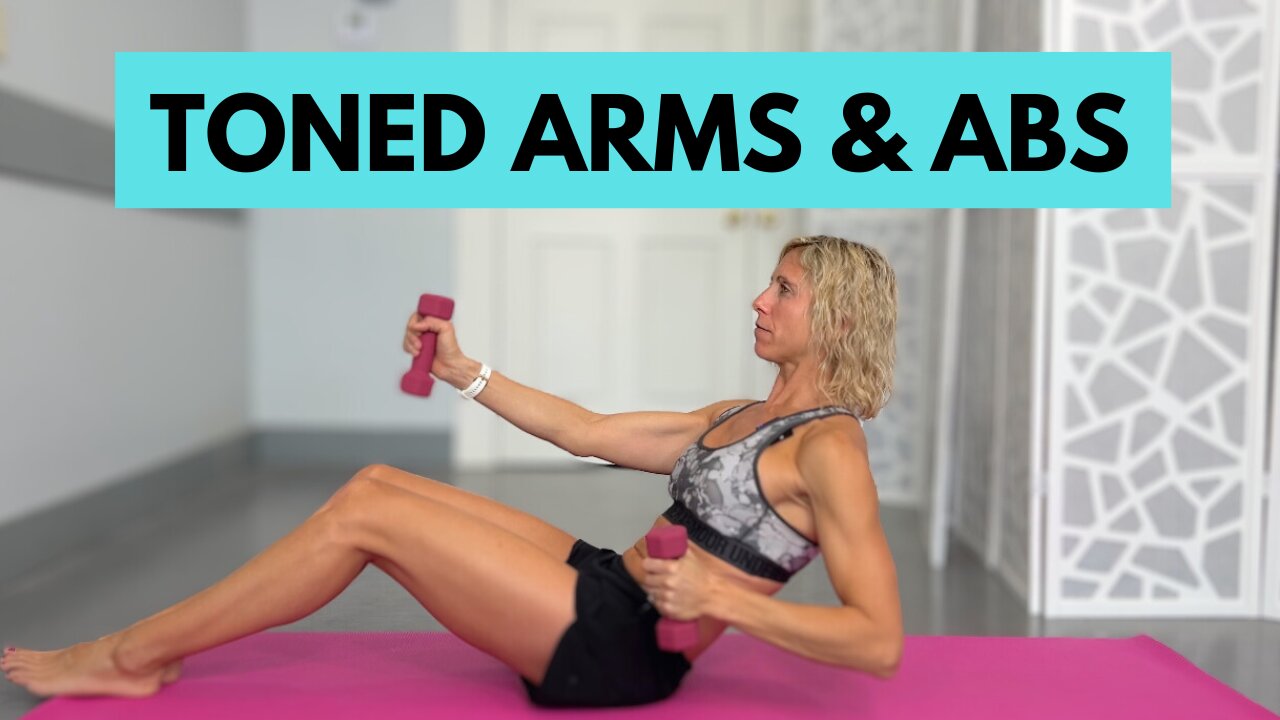 Quick & Effective 10-Minute Arm and Ab Workout You Can Do at Home