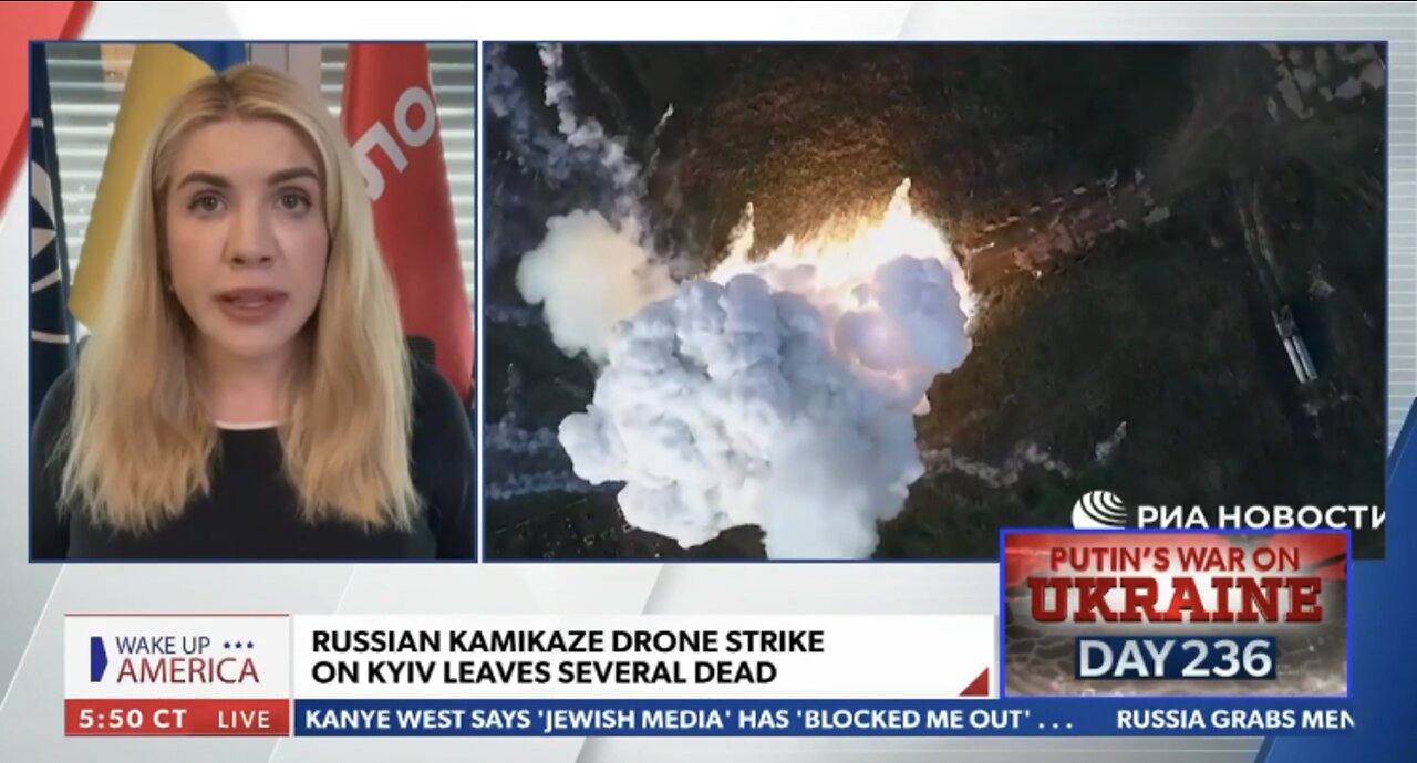 Russian Kamikazi Drones, Made in Iran, Have Allegedly Struck Kiev