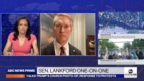Senator James Lankford Discusses Nation-wide Protests with Linsey Davis on ABC News