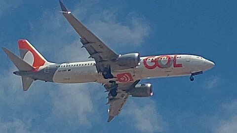 Boeing 737 MAX 8 PR-XMK coming from Brasília to Fortaleza