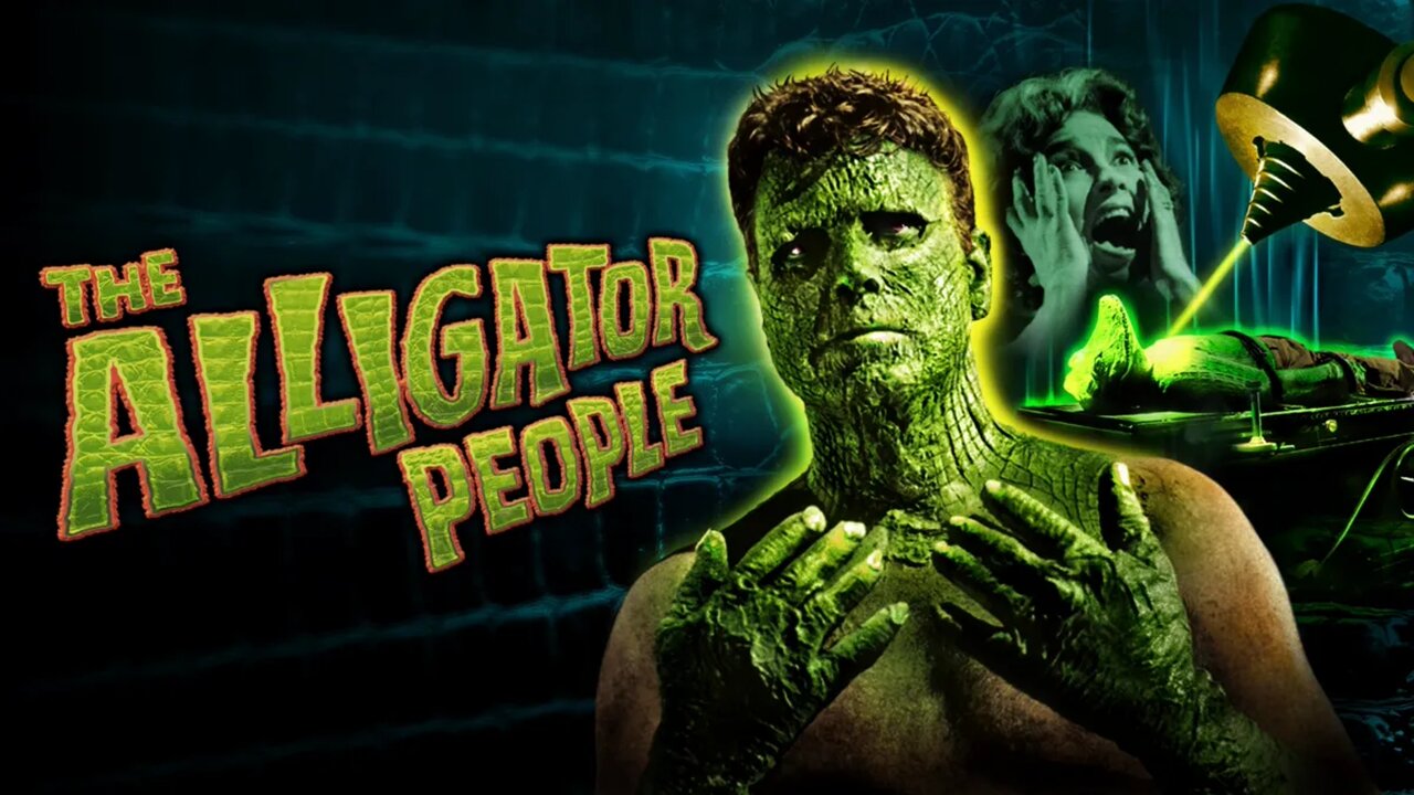 The Alligator People (1959) Beverly Garland, Bruce Bennett, Lon Chaney Jr.