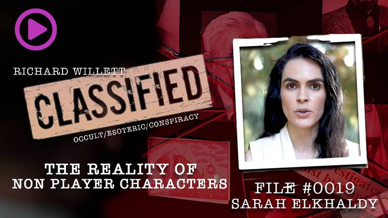 The Reality of Non-Player Characters: CLASSIFIED FILE #0019 with Sarah Elkhaldy