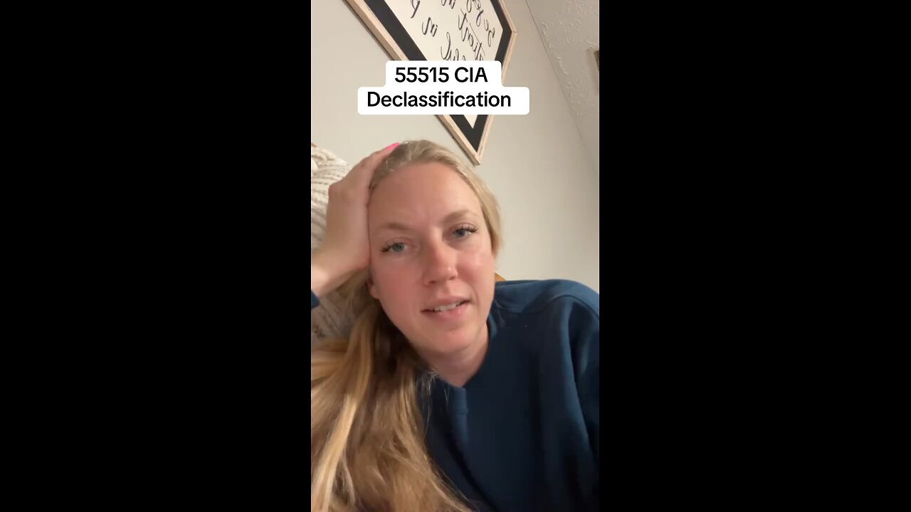 CIA Declass 55151 For Healing