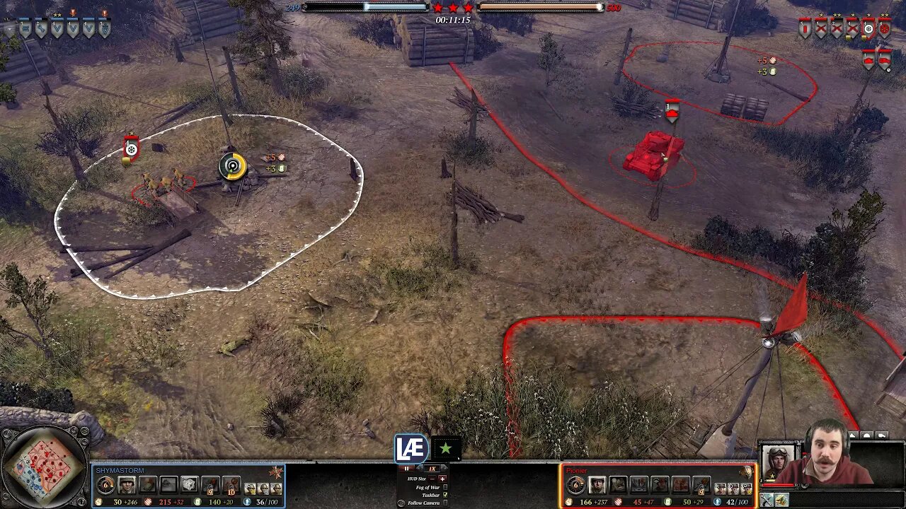 [CoH2] Shymastorm (Ost) vs Pionier (USF)