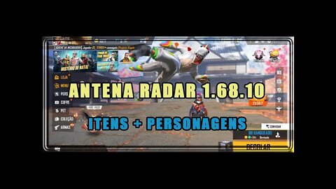 🔥 ANTENA LASER 1.68.10 ANTI BAN 🙅🏾‍♂️ ESP NAME + MAIS RADAR DE ITENS ATUALIZADO 🔥 FREE FIRE TEXTURA